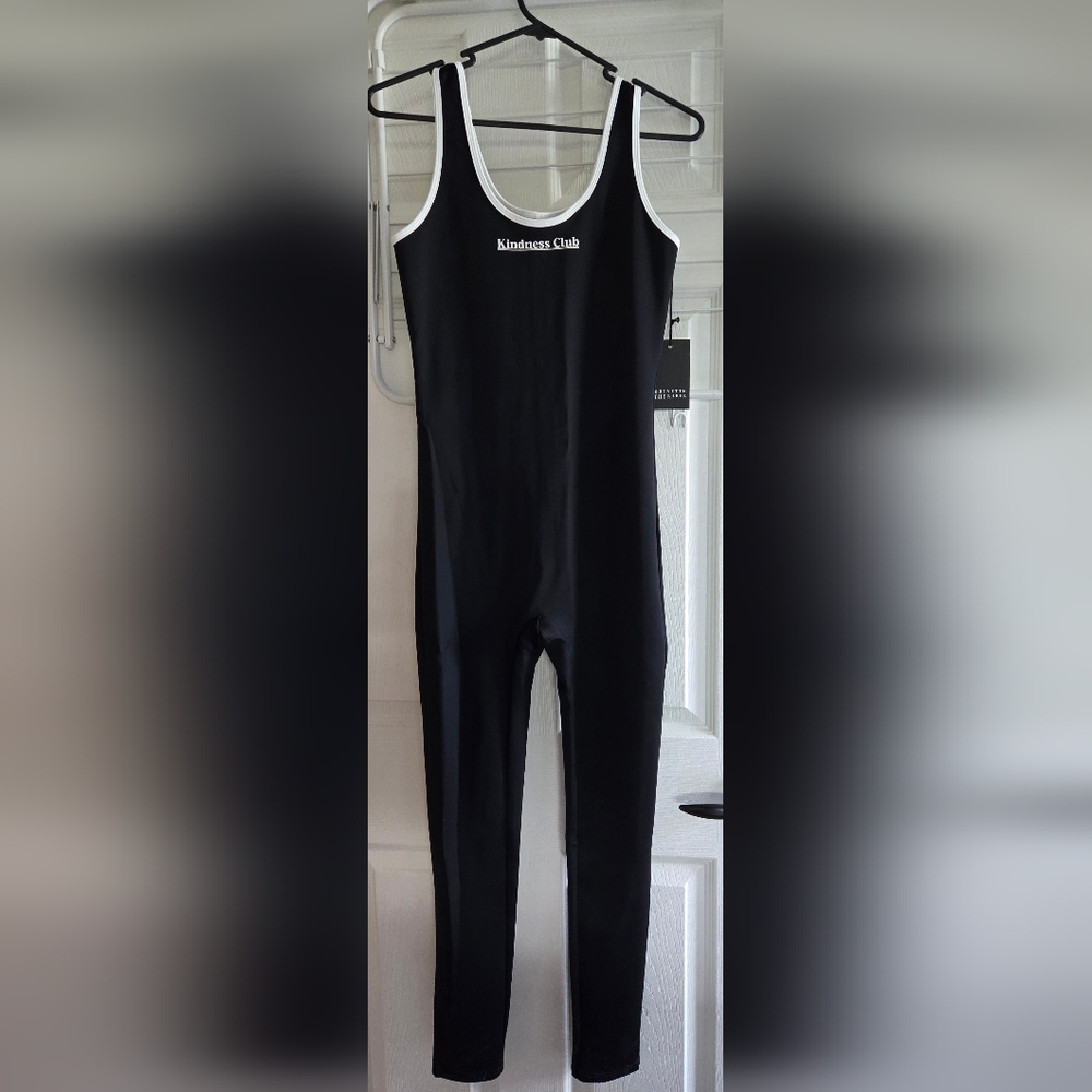 Brunette the Label The 'Jane' Kindess Club Athletic Jumpsuit in L/XL